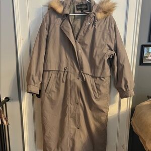 Forecaster Weatherproof Women's Taupe Parka Coat